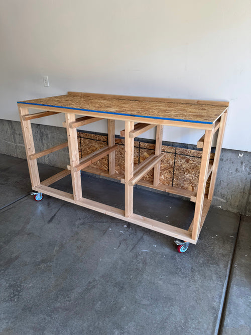Roll Strong Storage Bench